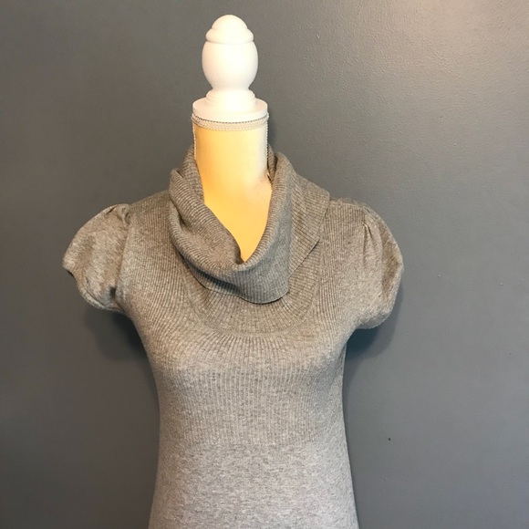 3/$25 Take out sweater dress with cowl neck gray - Picture 2 of 6